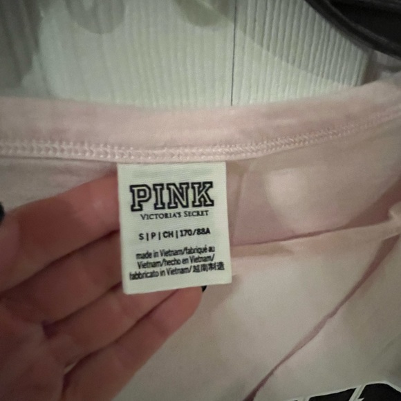 PINK Victoria Secrets size small but fits like medium color: light pink - Picture 4 of 4